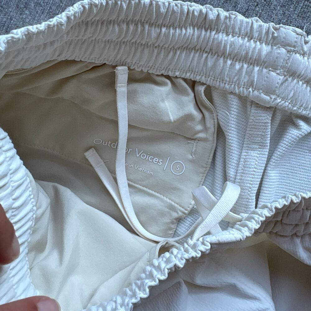 Outdoor Voices RecTrek Cream Pants - Picture 3 of 4